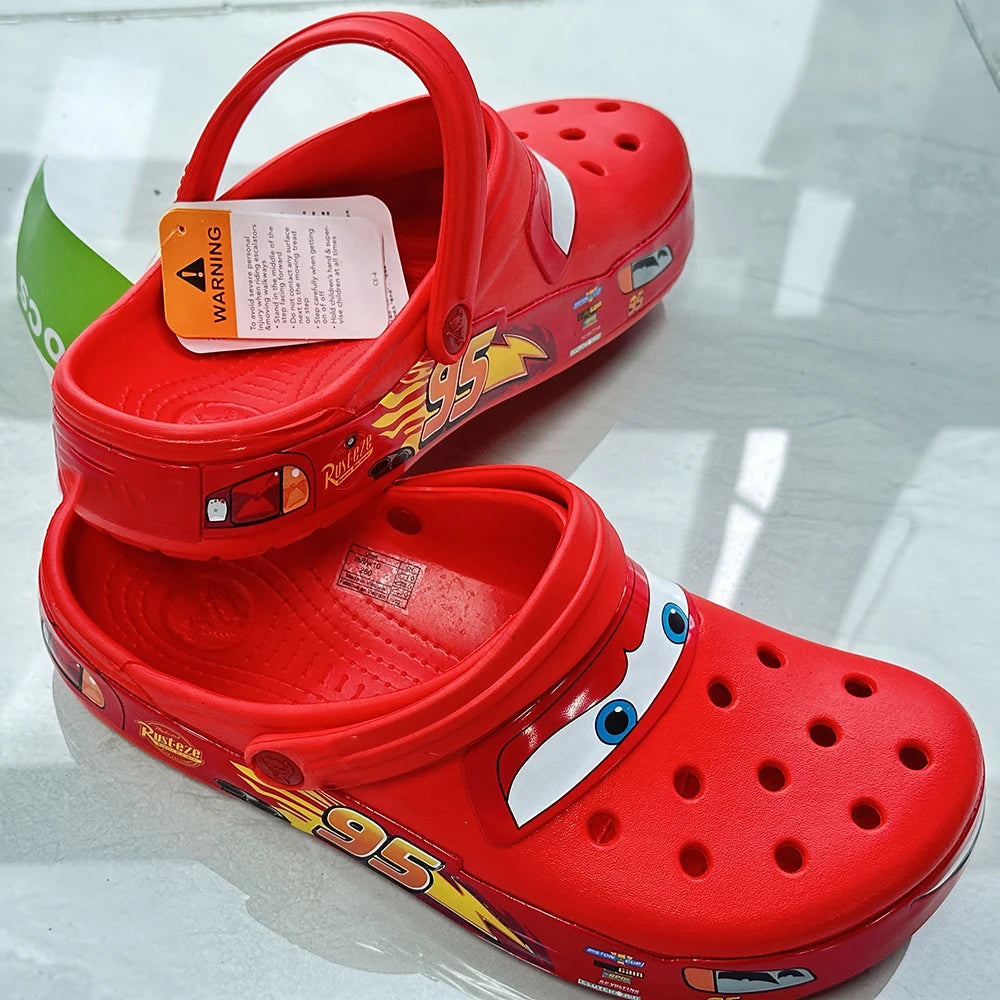 Lightning McQueen Crocs Size 10 shops