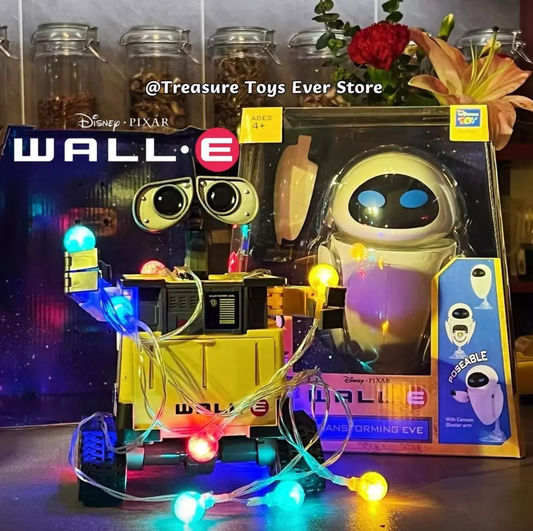 WALL-E and EVE Transforming Action Figures