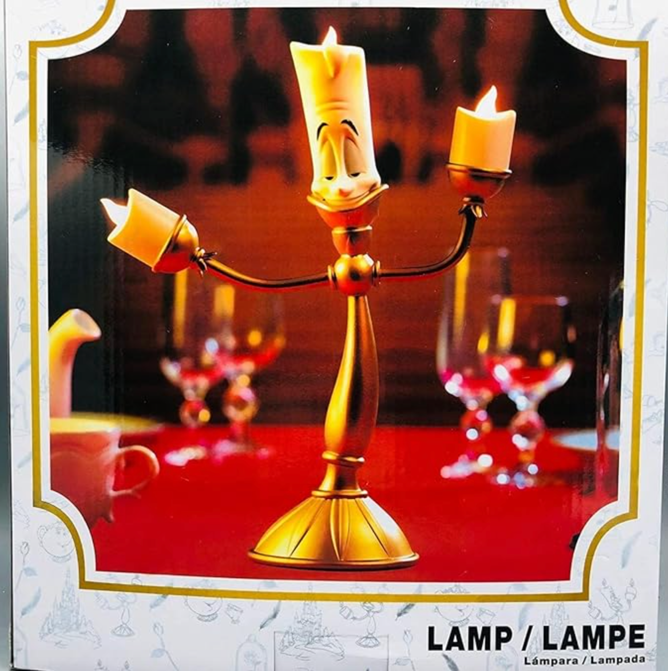 Beauty And The Beast Lumière Candle Lamp